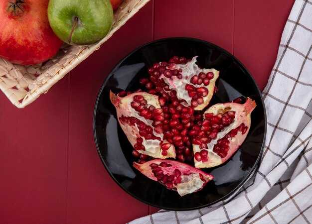 Советы по выбору и хранению гранатов для максимальной пользы