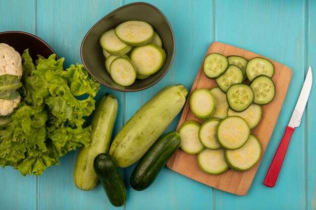 Совместимость огурцов с другими продуктами в рационе