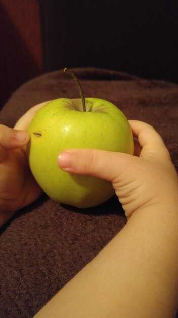 Как зеленые яблоки могут влиять на пищеварение ребенка?