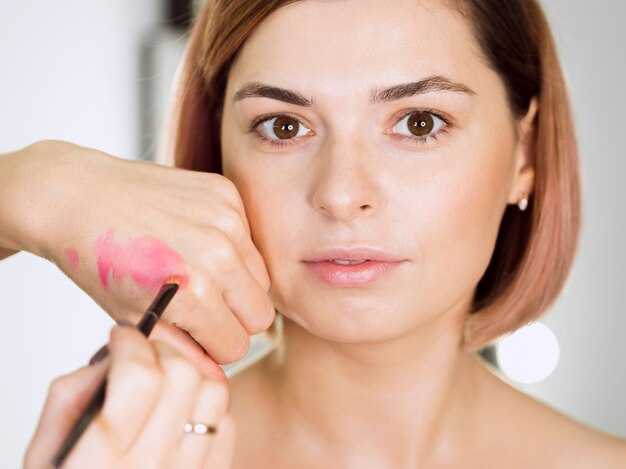 Нанесение румян в зависимости от формы лица