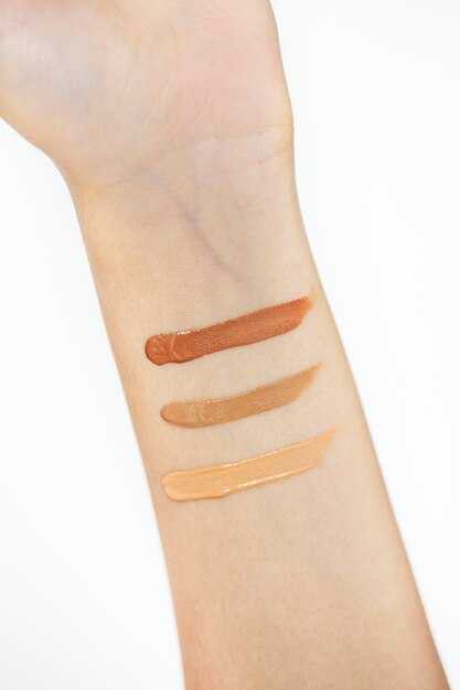 Определение нужного количества тонального крема